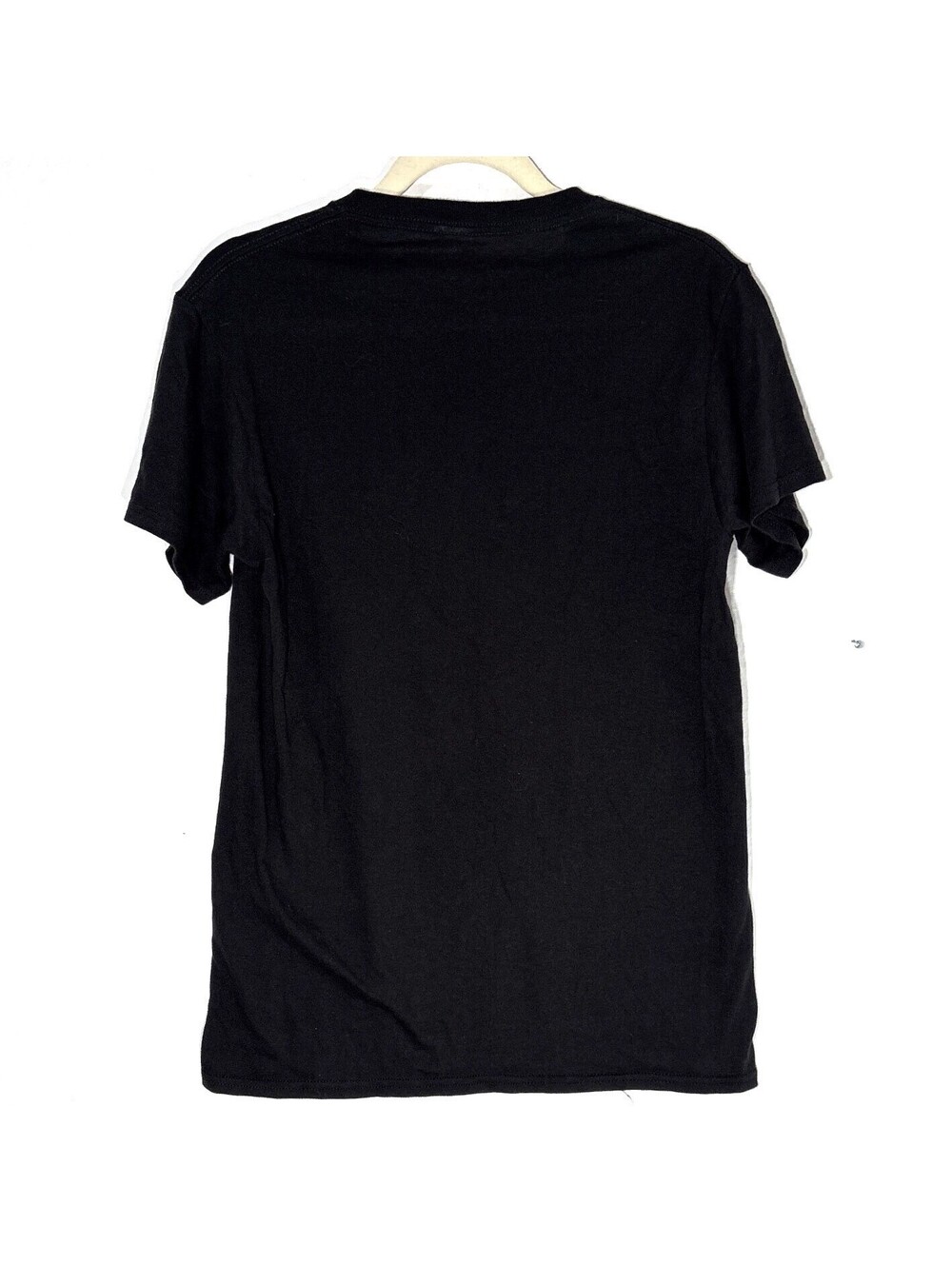 DOM Wolf Moon Waterfall Graphic T Shirt Black Size S Cotton Wolvis - Picture 4 of 7